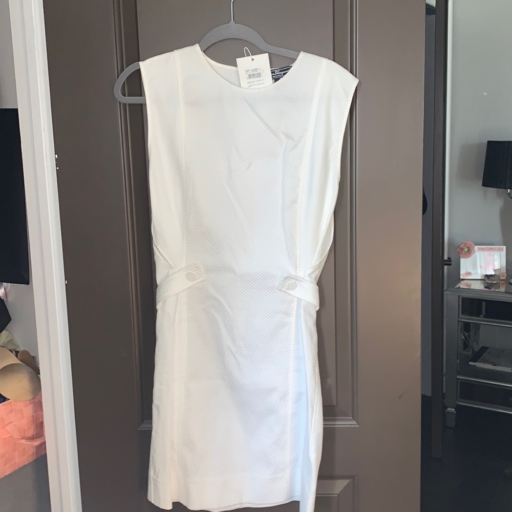 Salvatore Farragamo Women’s white dress